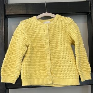 Hanna Andersson girls cotton sweater size 3T